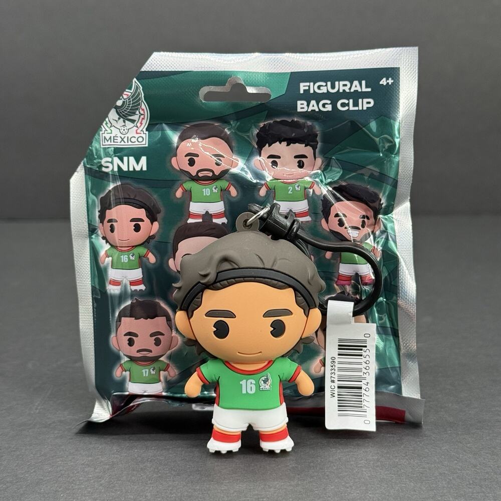 2026 Mexico Soccer National Team Diego Lainez Bag Clip Keychain